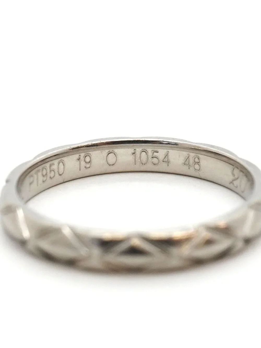 Chanel Ring Quilted Platinum